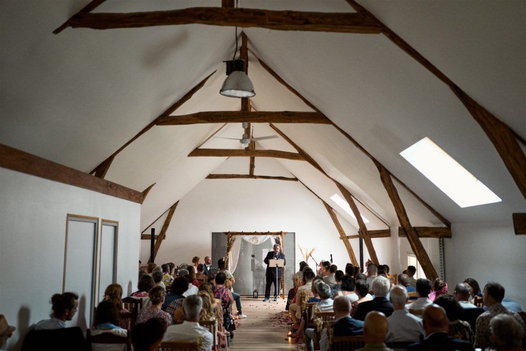 Salle n°2 ferme historique jean de la fontaine pour séminaires entreprise dans l'Aisne et Hauts-de-France