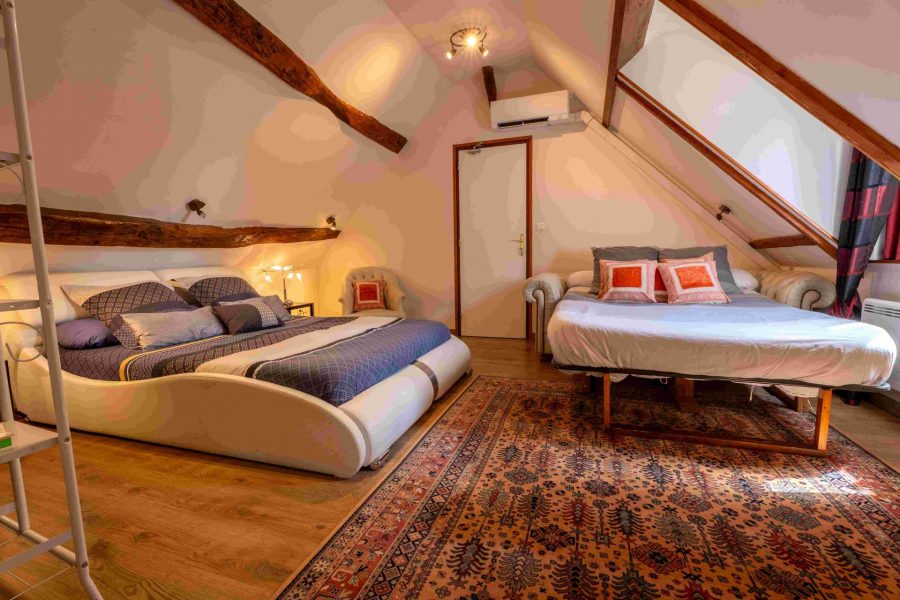 chambre amour et folie Grand gîte ferme tueterie