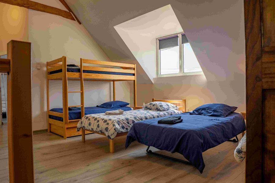 Chambre meublé l'annexe ferme historique Jean de la Fontaine Grand gîte