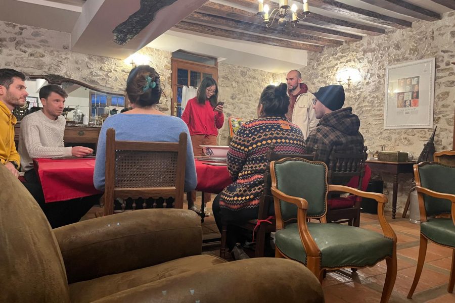 repas salle historique ferme tueterie