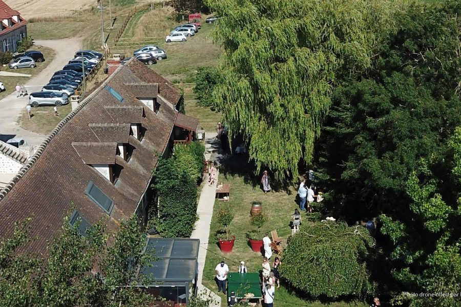 Vue de la ferme hauteur