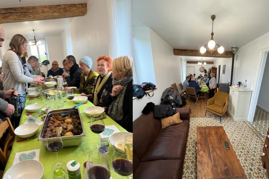 repas meublé l'annexe ferme historique Jean de la Fontaine