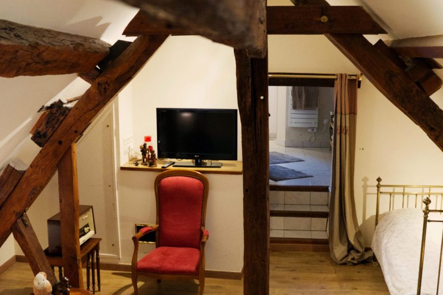 Chambre le lièvre et la tortue ferme historique Jean de la Fontaine