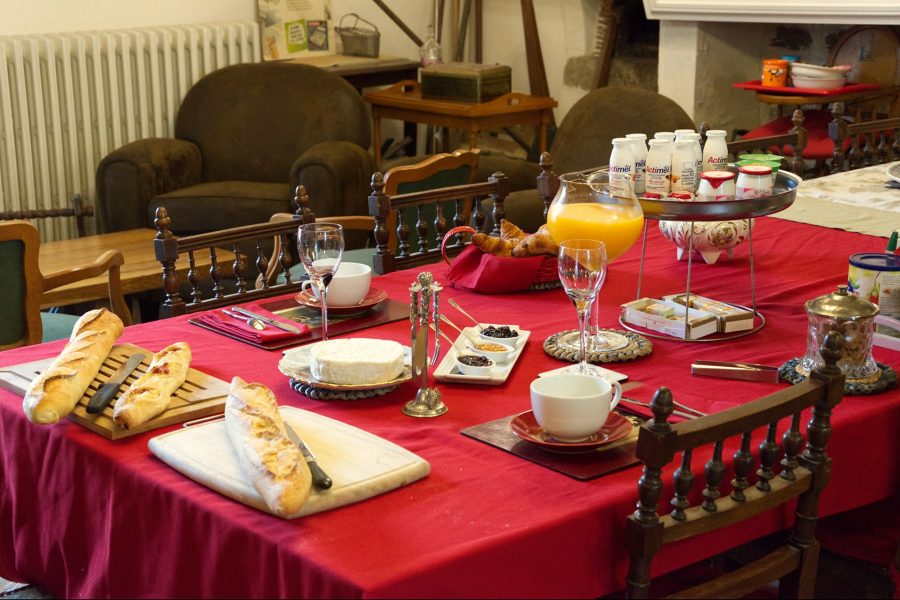 Brunch salle historique Jean de la Fontaine Grand gîte