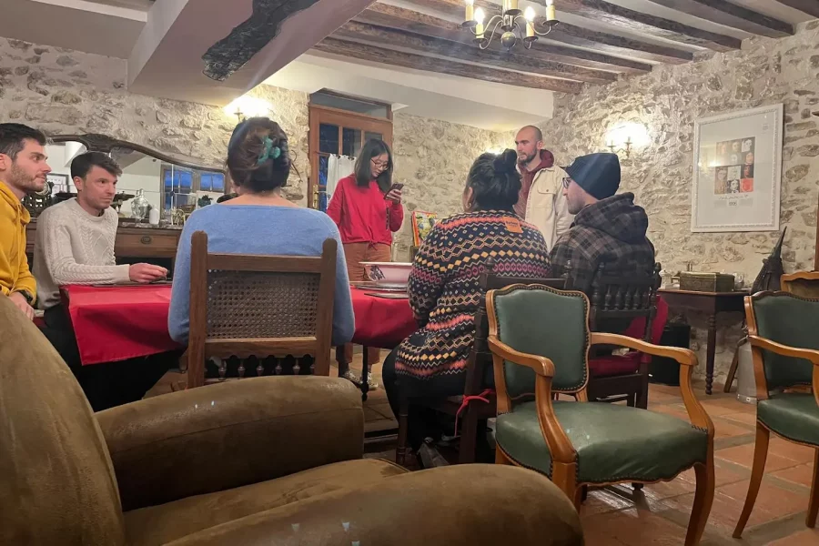 Escape game pour team building dans salle historique la fontaine chez la Ferme Historique Jean de la Fontaine