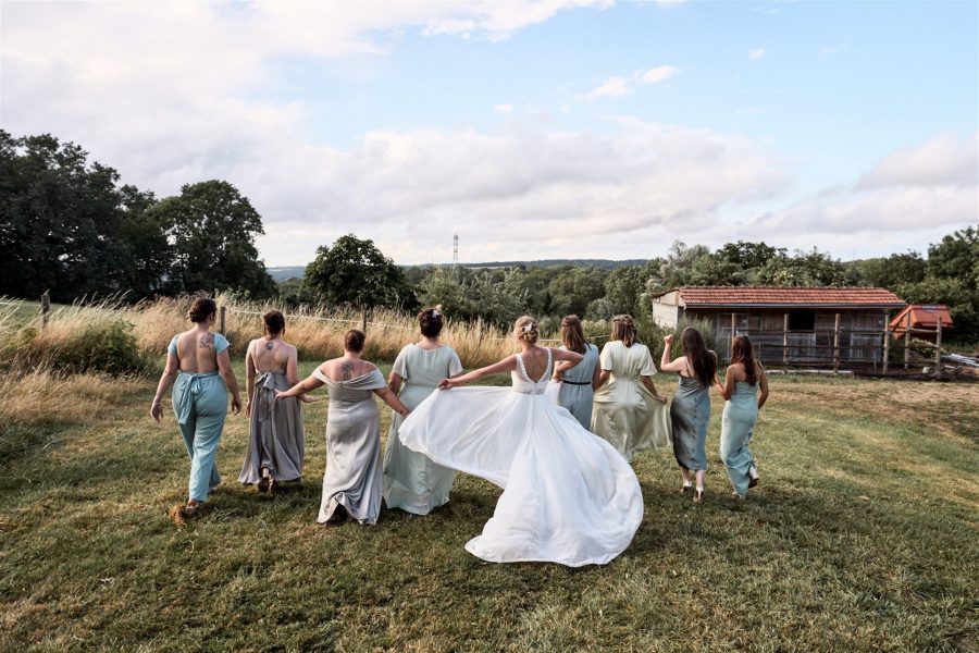 Mariage espace extérieur jardin ferme historique jean de la fontaine