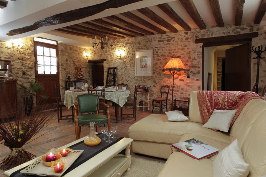 Salle historique jean de la fontaine ferme tuèterie Grand gîte